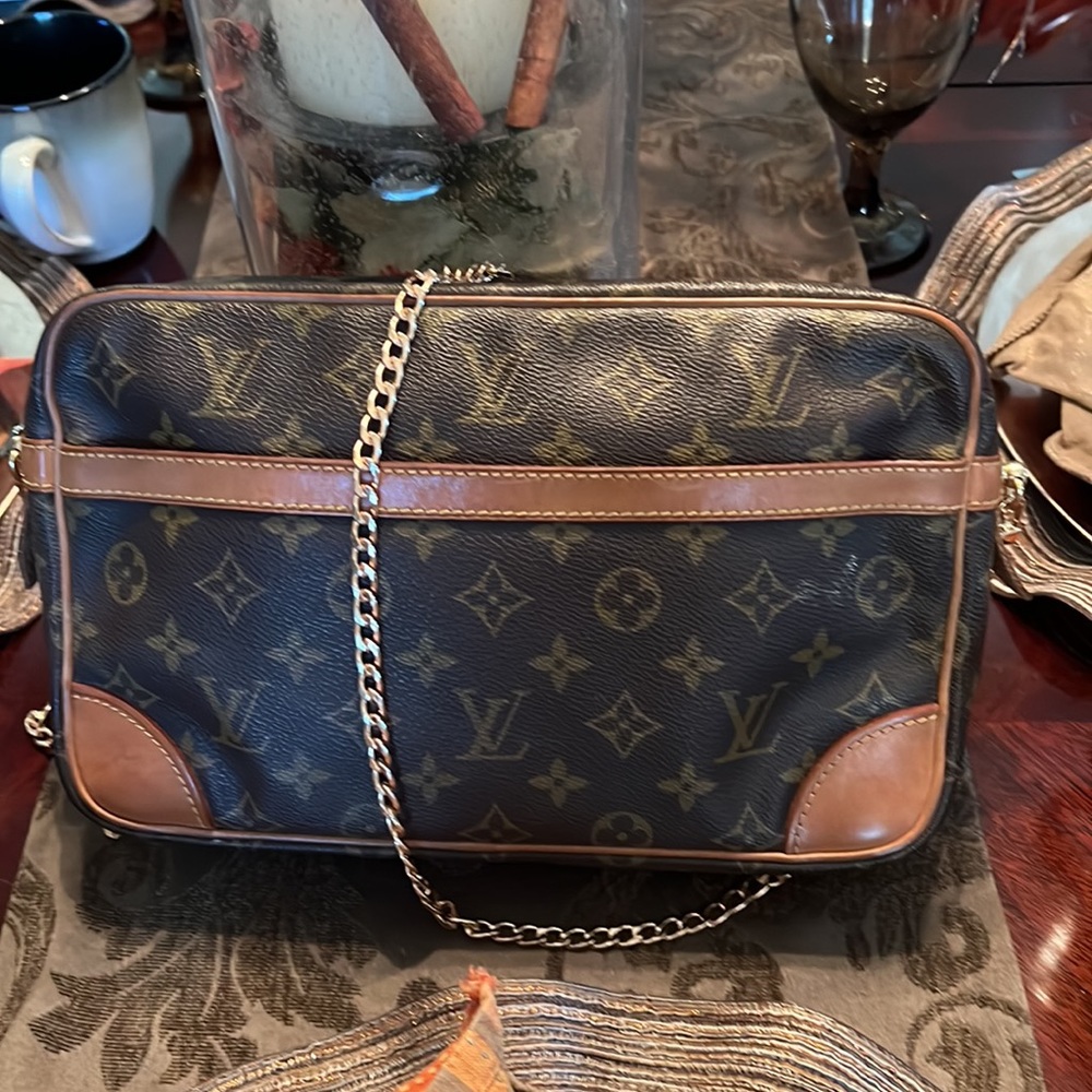 Compiegne 28, Louis Vuitton, clutch/ cosmetic/shoulder/Crossbody bag